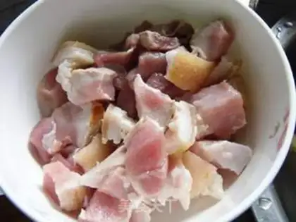 Make Secret red meat step 1