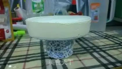 Make Tea mousse cake step 5
