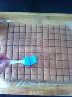 Make A brownies roll step 24