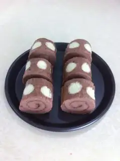 Make A brownies roll step 26
