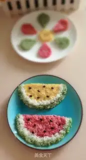 Make Watermelon rice step 16