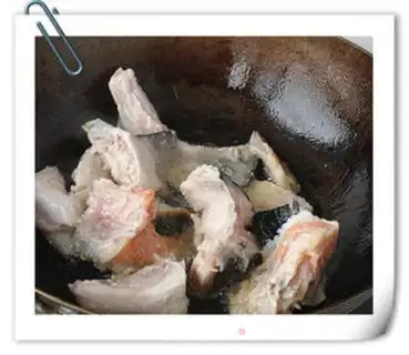 Make Garlic salmon head step 3