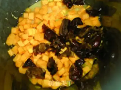 Make Pumpkin dates step 8