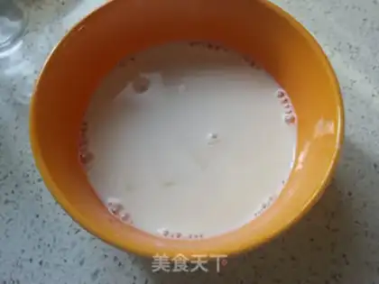 Make Mango pudding step 2