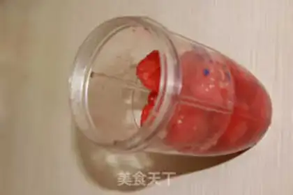 Make Watermelon sandy ice step 1