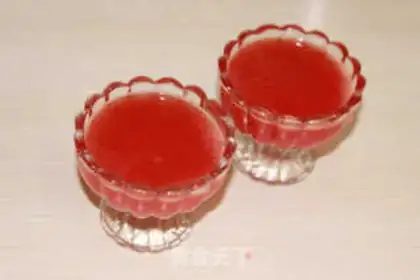 Make Watermelon sandy ice step 2