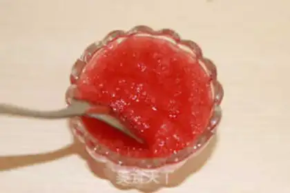 Make Watermelon sandy ice step 3