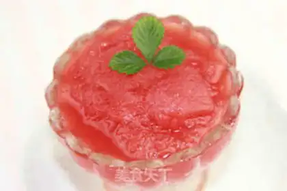 Make Watermelon sandy ice step 4
