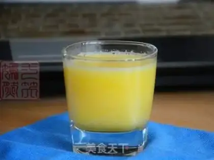 Make Orange pear juice step 4