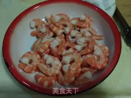 Make Curry potato shrimp step 1