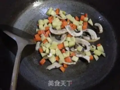 Make Curry potato shrimp step 4
