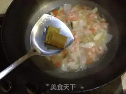 Make Curry potato shrimp step 7