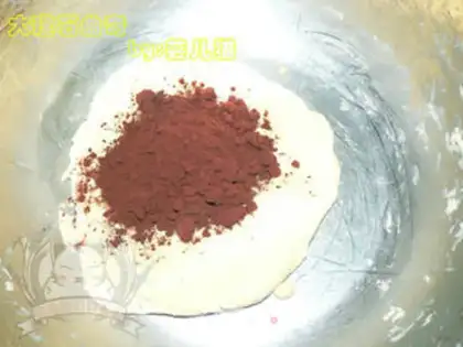 Make Marble cookies step 4