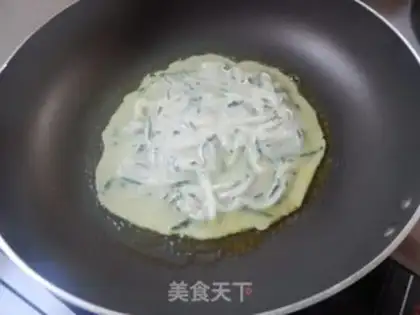 Make cucumber eggcake step 5