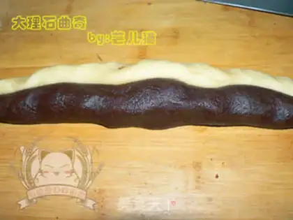 Make Marble cookies step 5