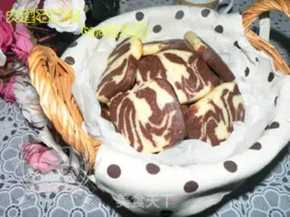 Make Marble cookies step 8