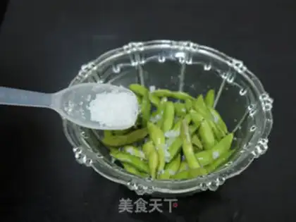 Make Salt-water beans step 2