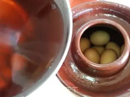 Make Picking salted eggs step 5