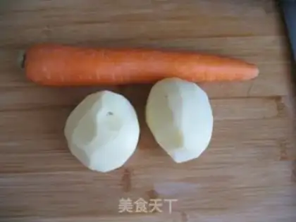 Make Cows and potatoes step 1