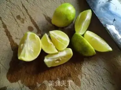 Make Lemon iced tea step 1
