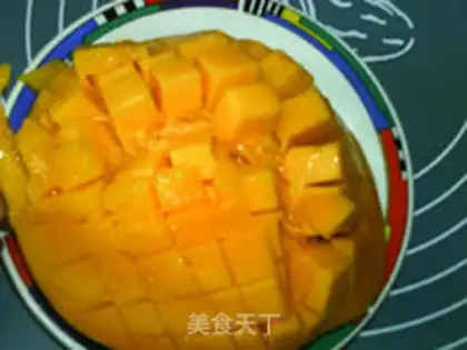Make Mango ice cream step 3