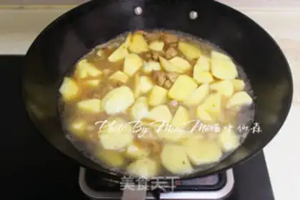Make Potato macaroni step 3