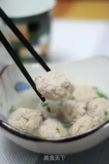 Make Fan meatball soup step 4