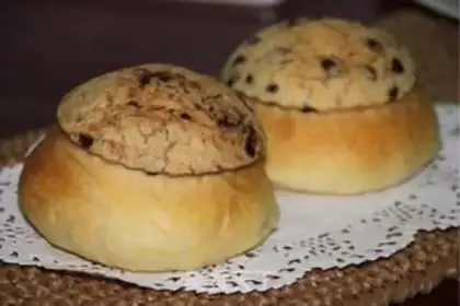Make Chocolate hat bread step 11