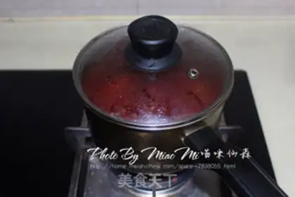 Make Cream bean cake step 1