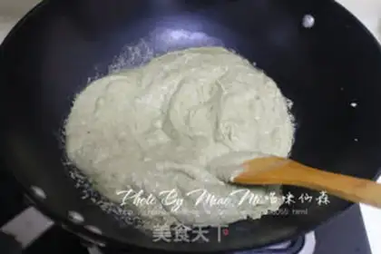 Make Cream bean cake step 2