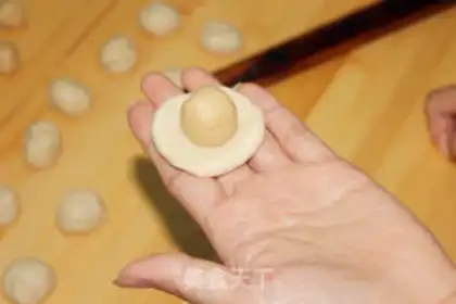 Make Cream bean cake step 6