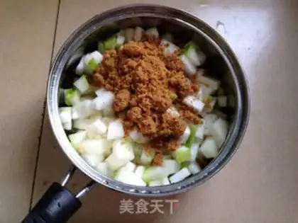 Make Pumpkin tea step 2