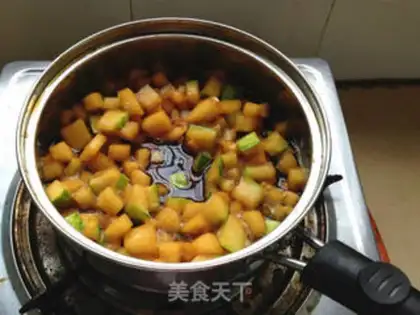 Make Pumpkin tea step 4