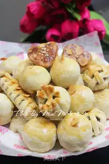 Make Cream bean cake step 14