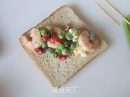 Make Shrimp sandwich step 5