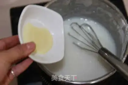 Make Red Bean Popsicle step 3
