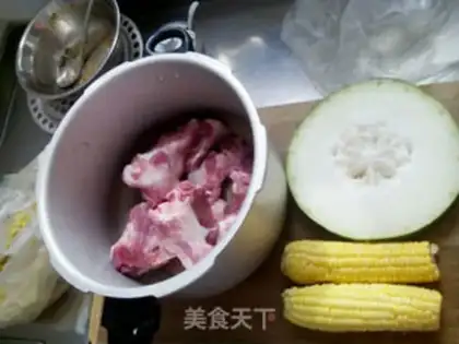 Make Tonco corn soup step 0