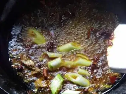 Make Sea belt red intestines step 4