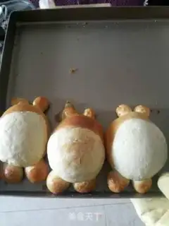 Make Dragon cat bread step 7