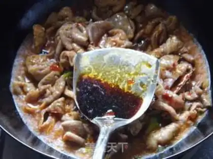 Make Sea belt red intestines step 6