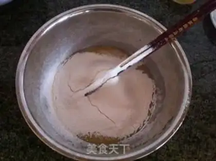 Make A red date marfin cake step 6