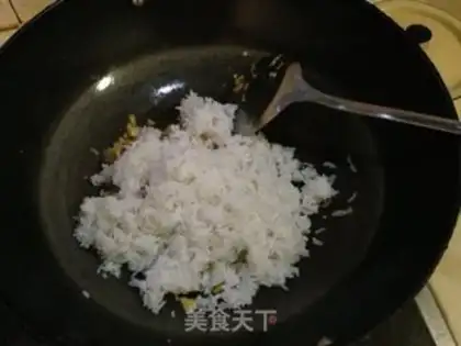 Make Bacon Autumn fried rice step 8
