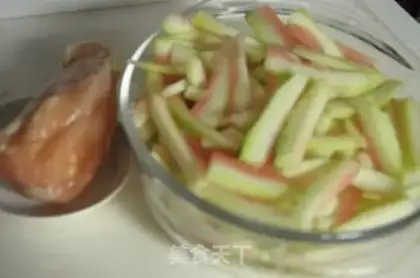 Make Chicken fried watermelon step 0