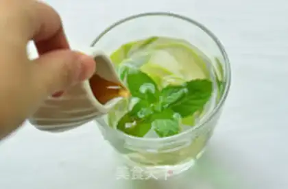 Make Lemon mint ice cream step 6