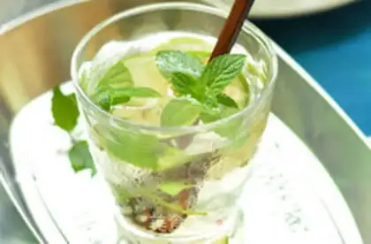 Make Lemon mint ice cream step 7