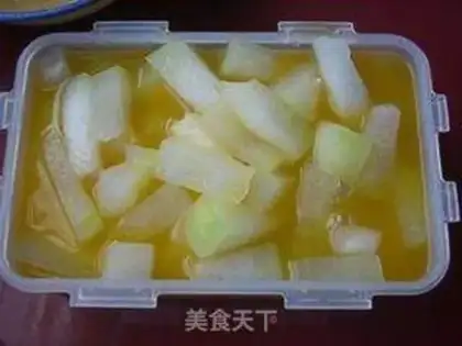 Make Orange juice melon step 5