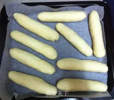 Make Ham caterpillar bread step 5