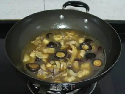 Make Chicken mushrooms step 8