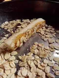 Make Microwave peanut toast step 4