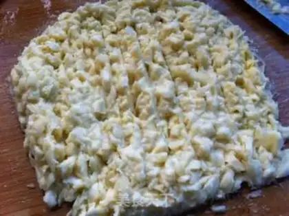 Make The durian pudding cake step 1